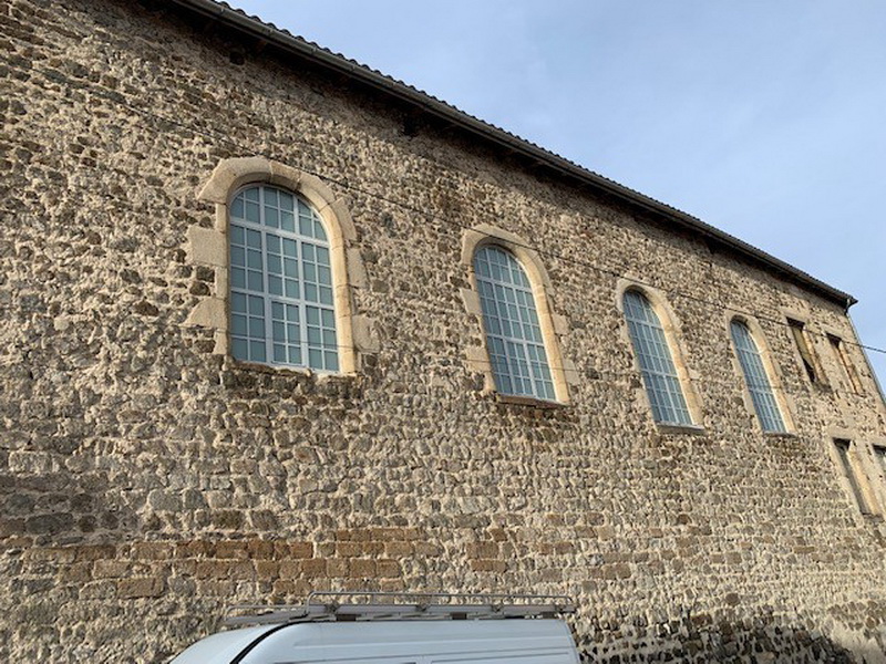 remplacement des 4 fenêtres de la chapelle de la Visitation au Puy-en-Velay